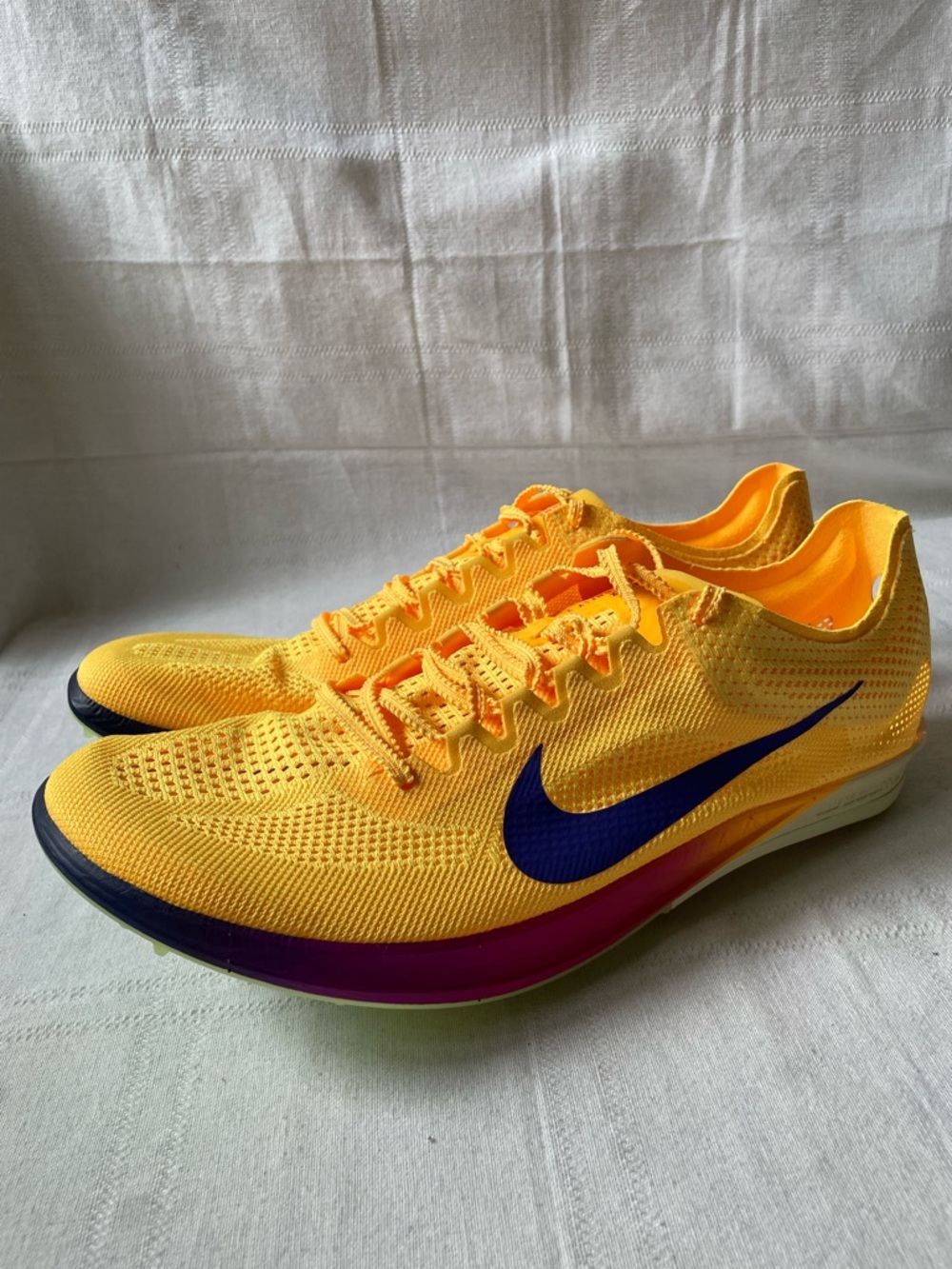 Nike ZoomX Dragonfly 2 Citron Pulse Track Spikes Men's Size 12 FD8413-800